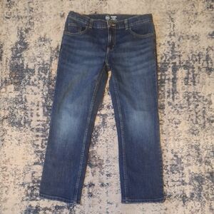 Wonder Nation Boy's Classic Blue Straight Jeans Size 12 Husky